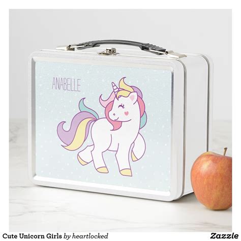 unicorn metal lunch box|unicorn backpack with lunch box.